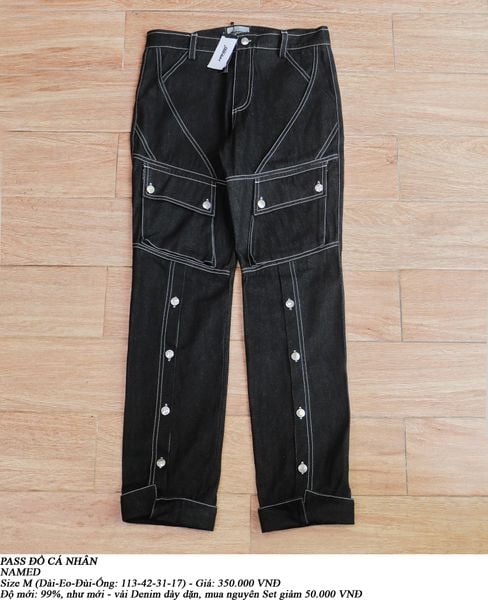  [PASS ĐỒ] - DENIM CARGO PANTS - NAMED 