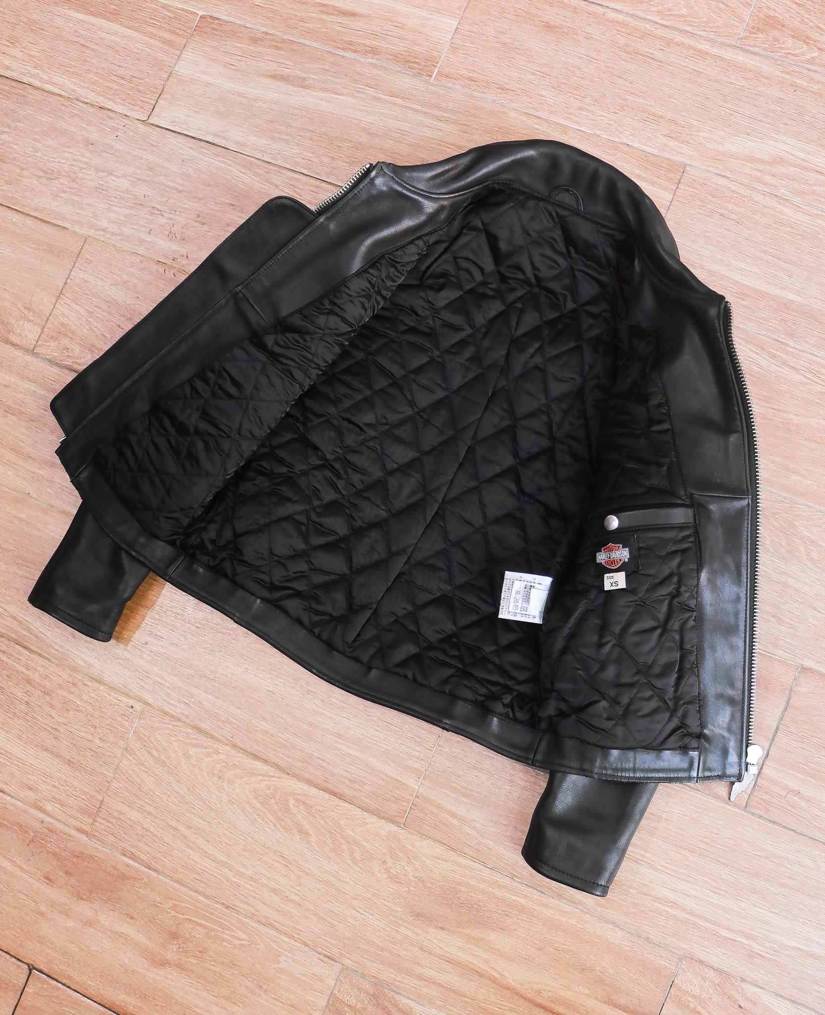  [PASS ĐỒ] - REAL LEATHER CROPPED JACKET - HARLEY-DAVIDSON 