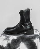  [PASS ĐỒ] - GIÀY ZIP BOOT DA 