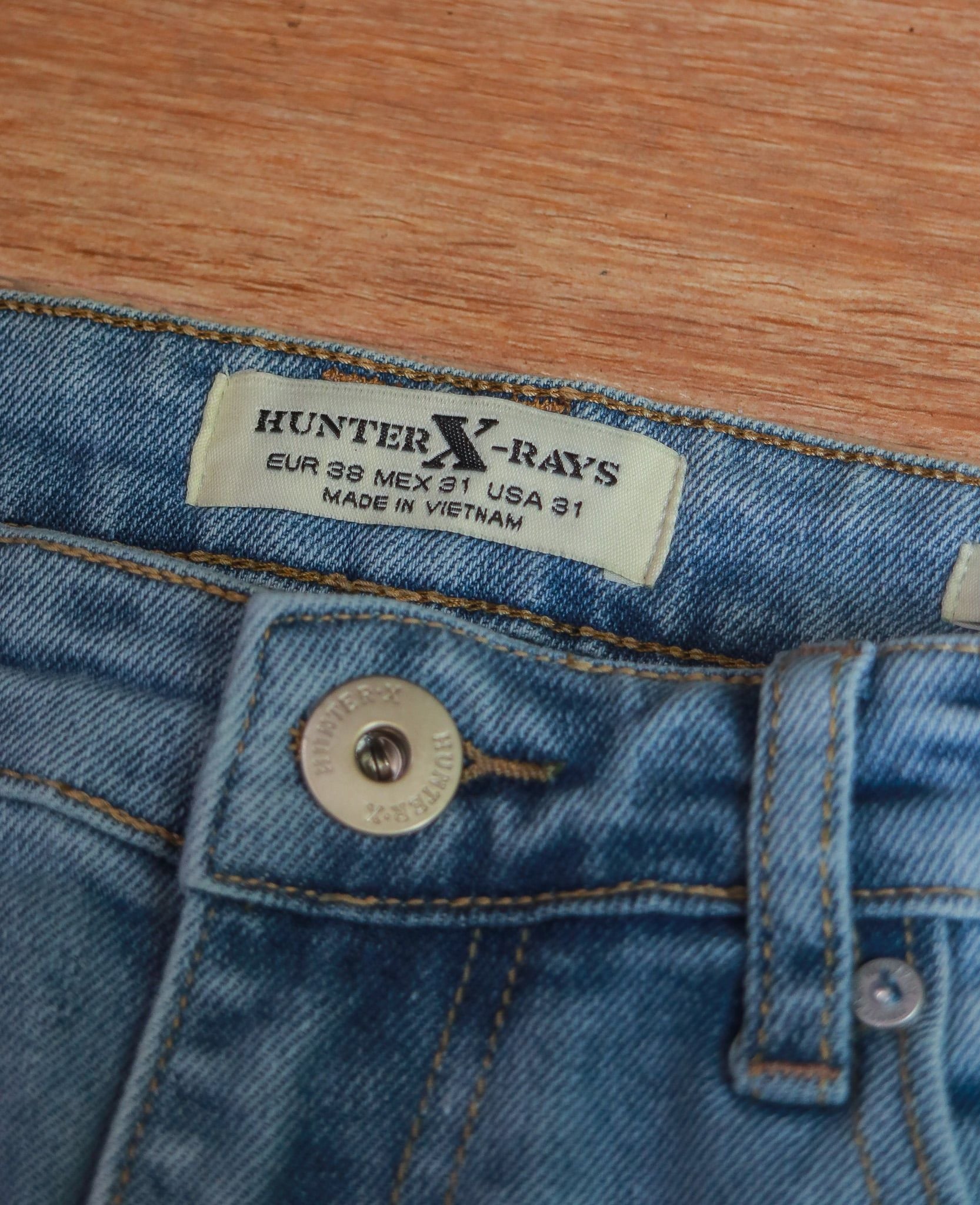  [PASS ĐỒ] - RELAXED FIT DENIM PANTS - HUNTER X-RAYS 