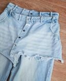  [PASS ĐỒ] - FLARED DENIM PANTS - PRSN 