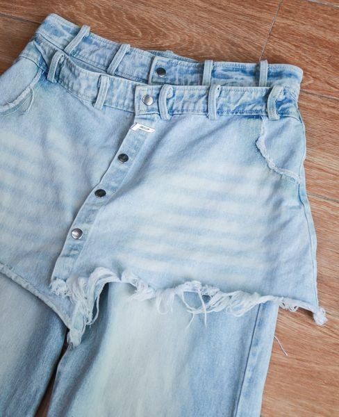  [PASS ĐỒ] - FLARED DENIM PANTS - PRSN 