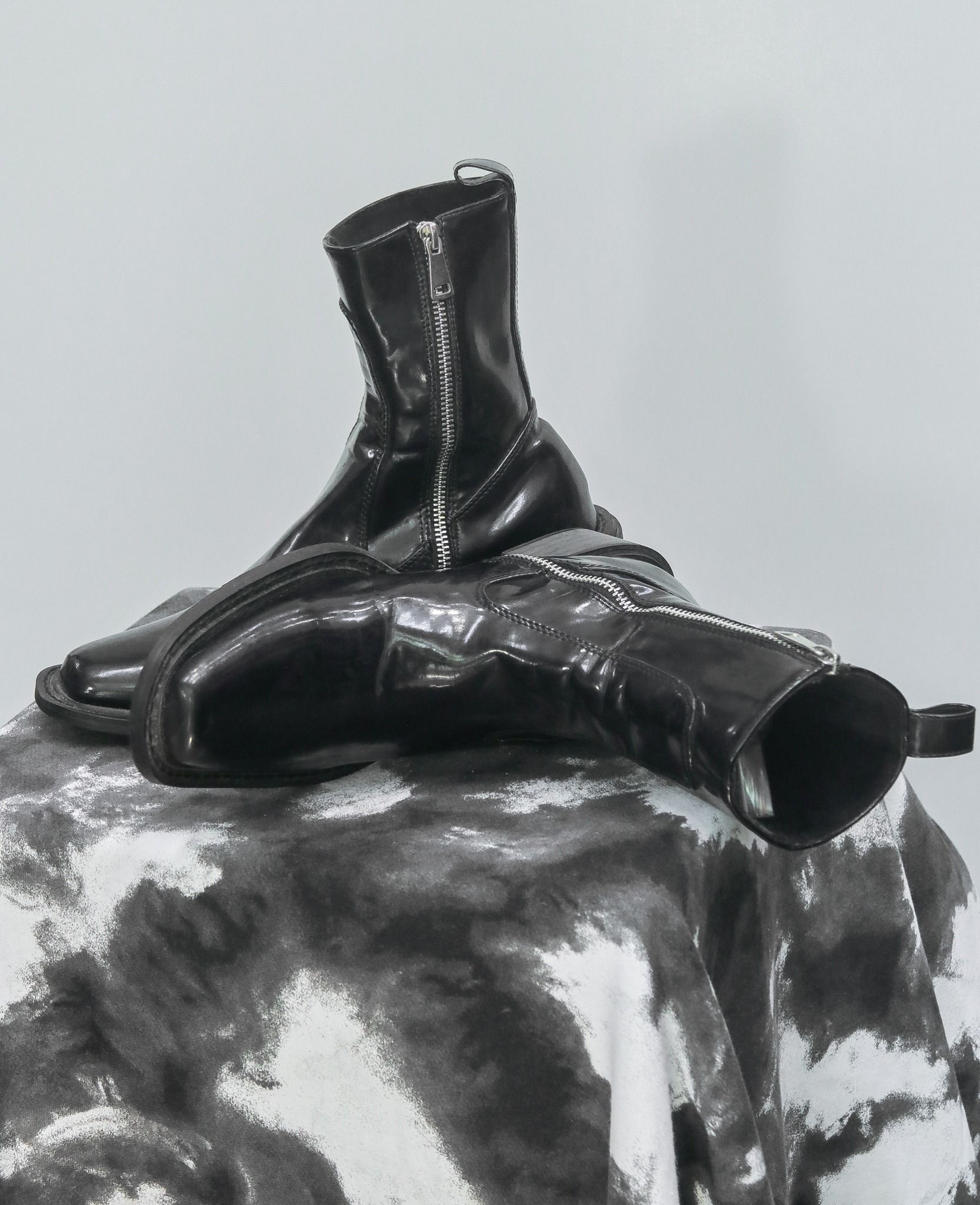  [PASS ĐỒ] - GIÀY ZIP BOOT DA 