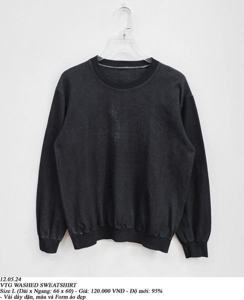 12.05..24 - VTG WASHED SWEATSHIRT 