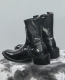  [PASS ĐỒ] - GIÀY ZIP BOOT DA 
