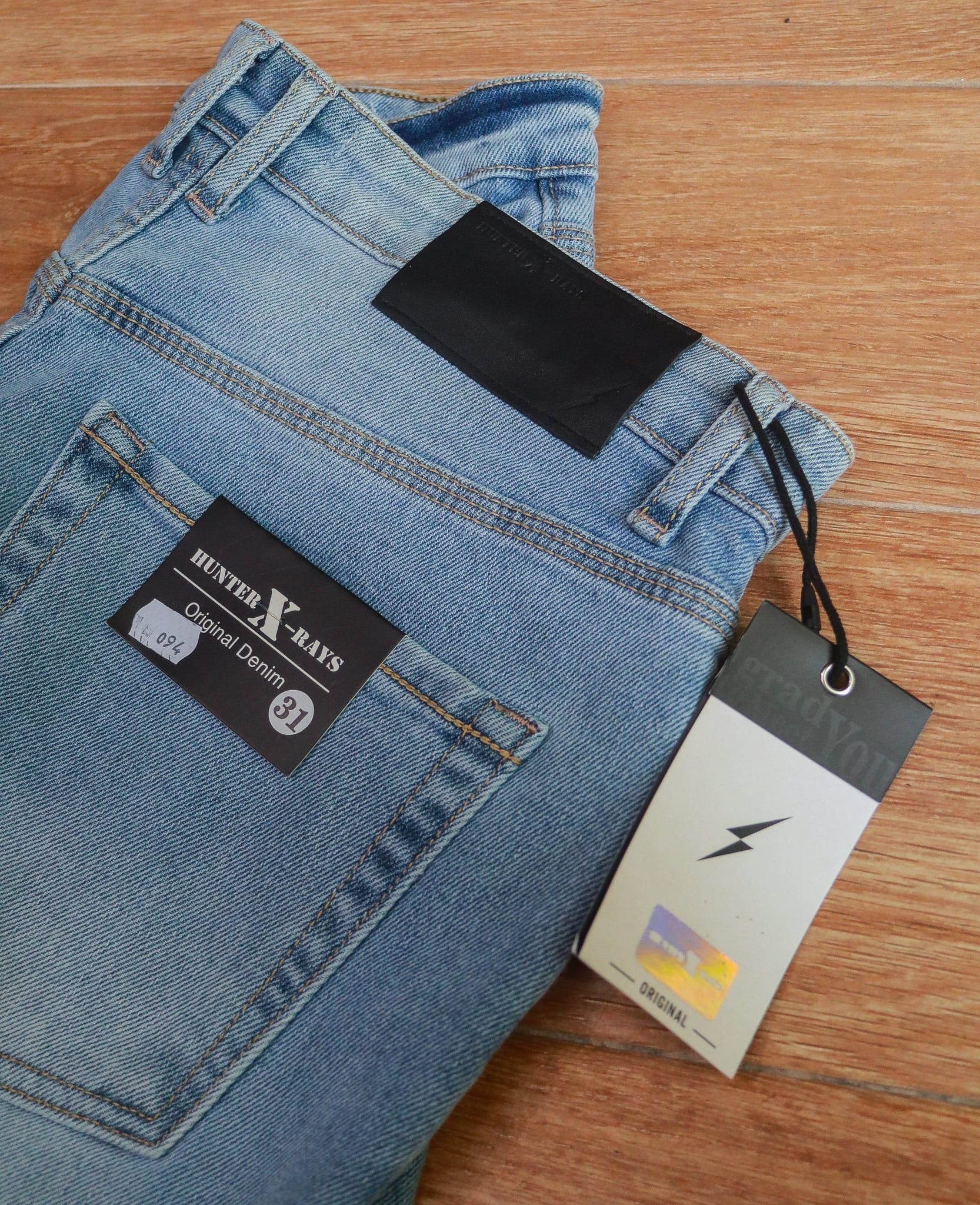  [PASS ĐỒ] - RELAXED FIT DENIM PANTS - HUNTER X-RAYS 