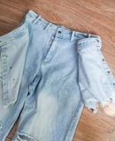  [PASS ĐỒ] - FLARED DENIM PANTS - PRSN 