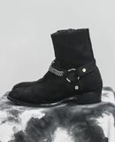  [PASS ĐỒ] - GIÀY ZIP BOOT DA LỘN 