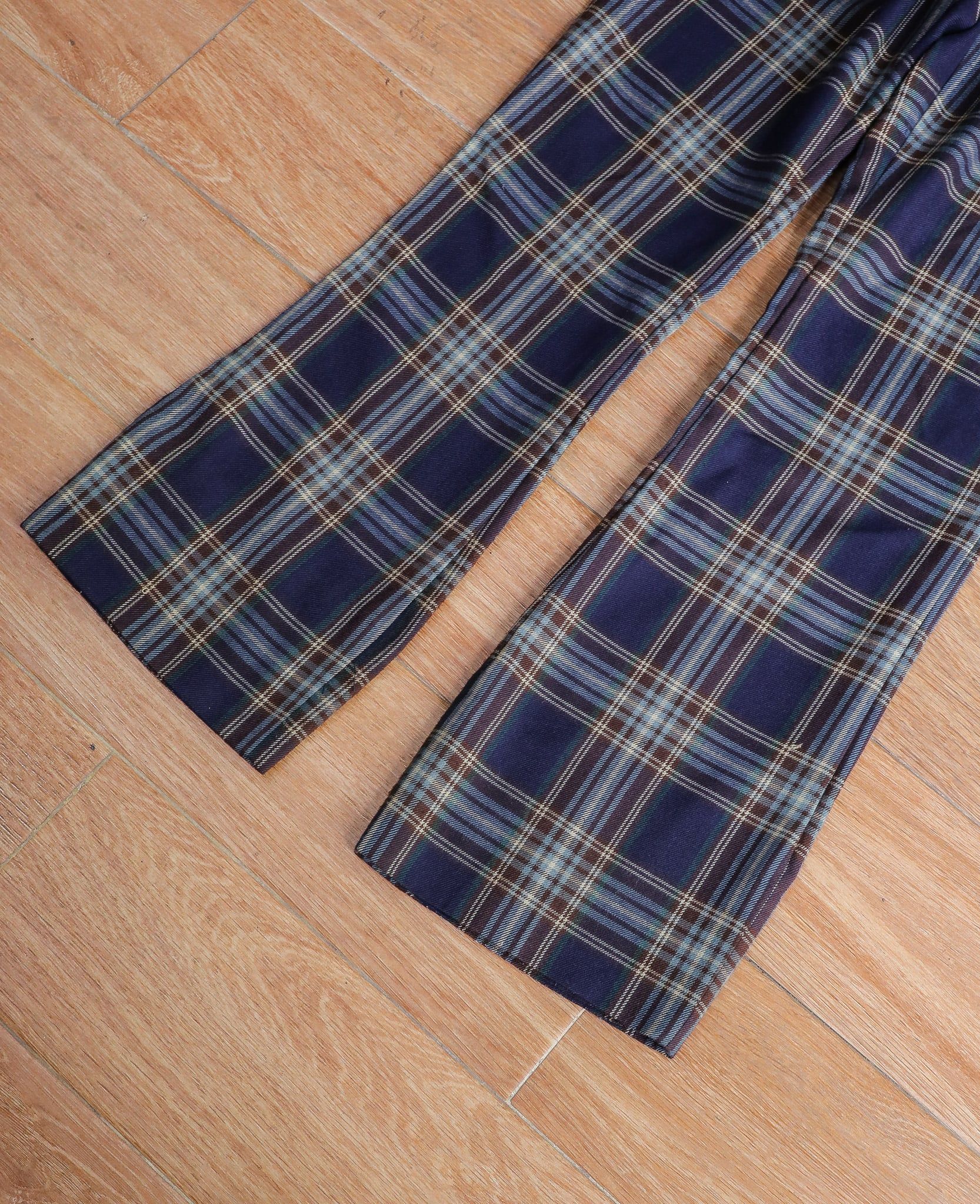  11.11.24 - VTG FLARED WOOL PANTS - GEMBONY 