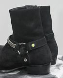  [PASS ĐỒ] - GIÀY ZIP BOOT DA LỘN 