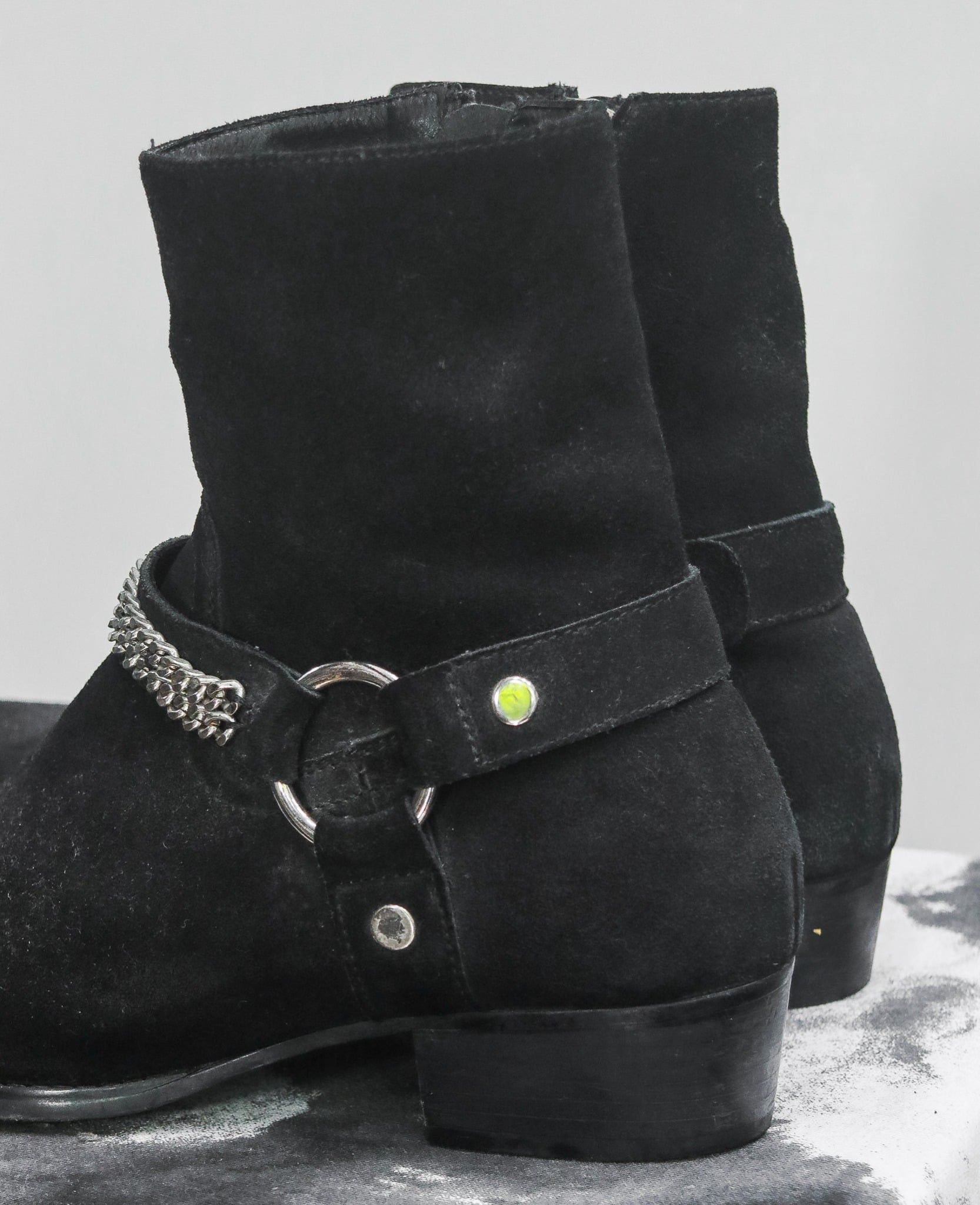  [PASS ĐỒ] - GIÀY ZIP BOOT DA LỘN 