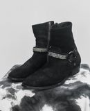  [PASS ĐỒ] - GIÀY ZIP BOOT DA LỘN 