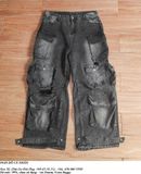  [PASS ĐỒ] - BAGGY DENIM CARGO PANTS 