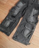  [PASS ĐỒ] - BAGGY DENIM CARGO PANTS 