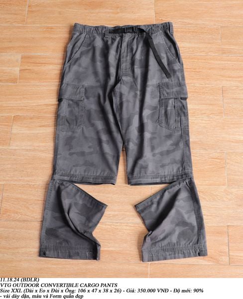  11.18.24 - VTG OUTDOOR CONVERTIBLE CARGO PANTS 