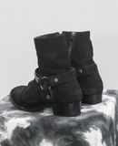  [PASS ĐỒ] - GIÀY ZIP BOOT DA LỘN 