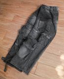  [PASS ĐỒ] - BAGGY DENIM CARGO PANTS 