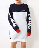  12.05..24 - VTG OVERSIZED SWEATSHIRT - RODEO CROWNS RCWB PEAC 