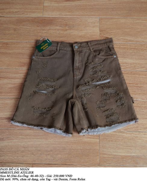  [PASS ĐỒ] - DENIM CARPENTER SHORT - MMESTLINE ATELIER 