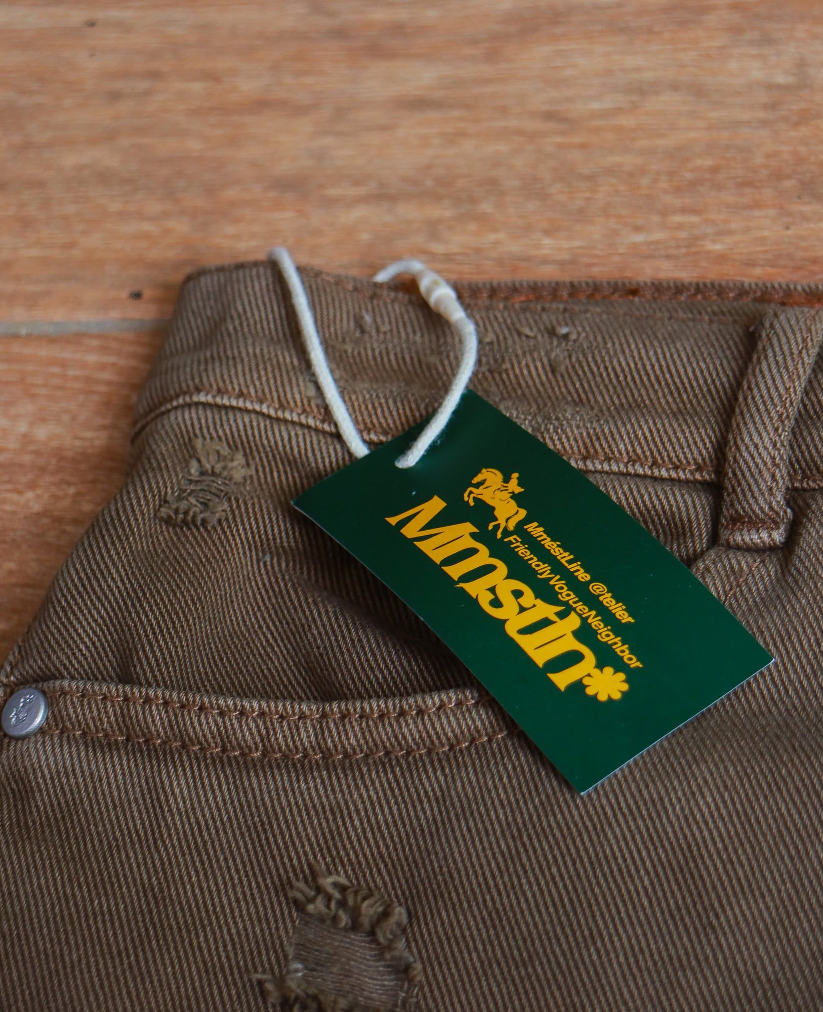  [PASS ĐỒ] - DENIM CARPENTER SHORT - MMESTLINE ATELIER 