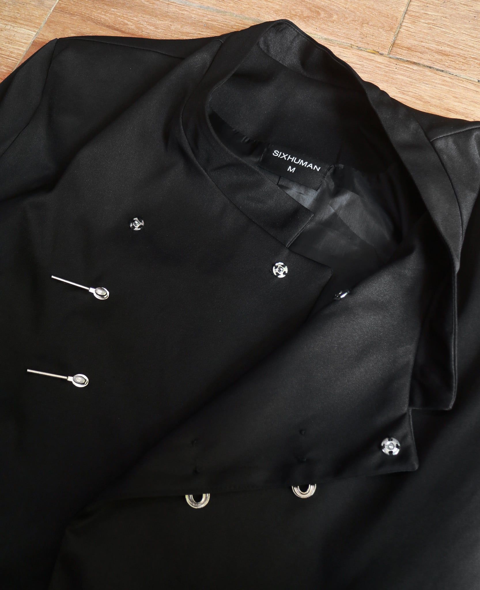  [PASS ĐỒ] - MANDARIN COLLAR JACKET - SIX HUMAN 