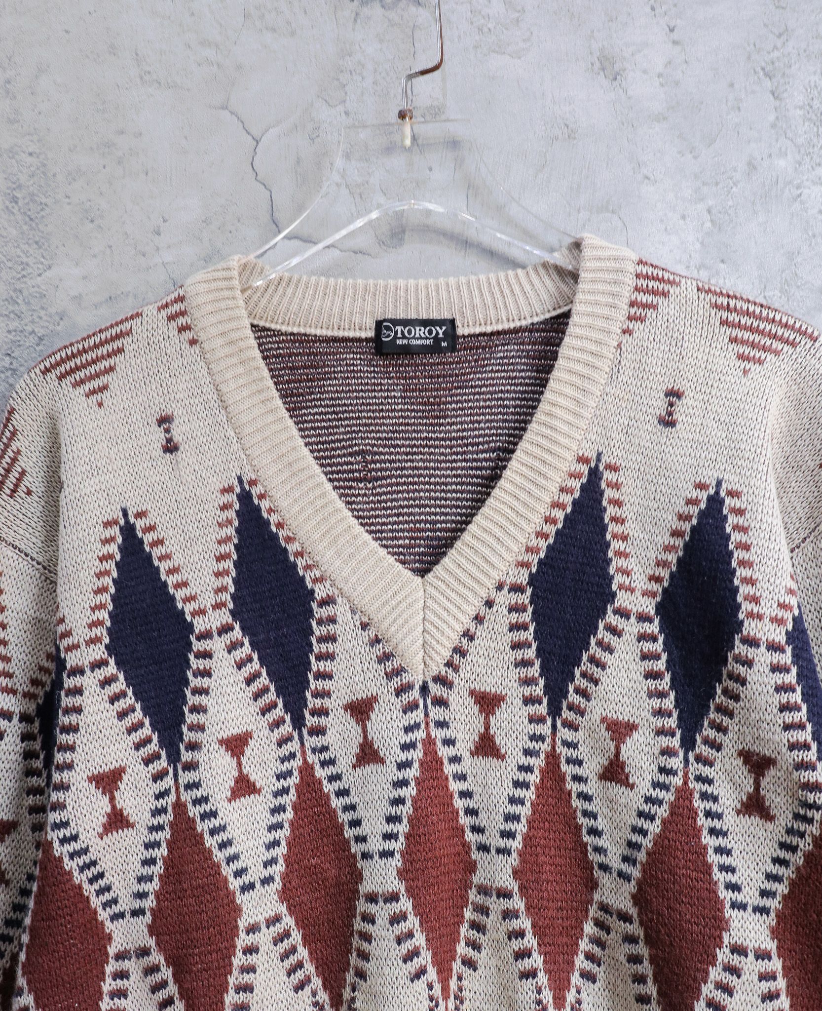  11.21.24 - VTG KNIT SWEATSHIRT - TOROY 