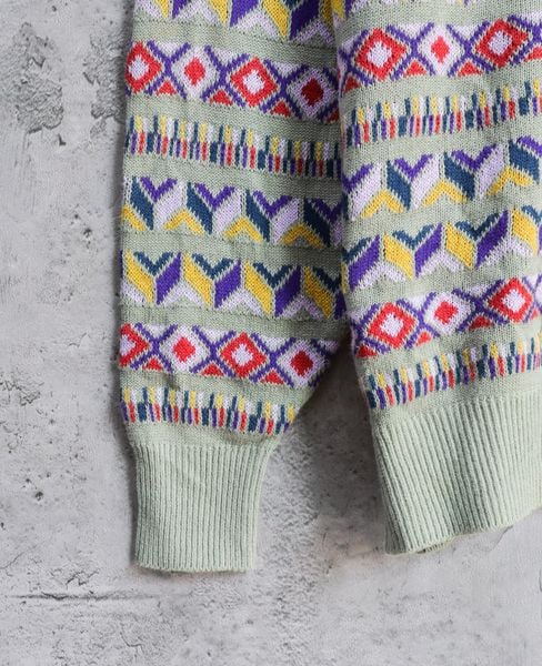  11.21.24 - VTG KNIT SWEATSHIRT - THE HUNTINGLODGE OF ENGLAND 