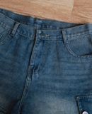  [PASS ĐỒ] - DENIM CARGO SHORT - GAVER STUDIO 