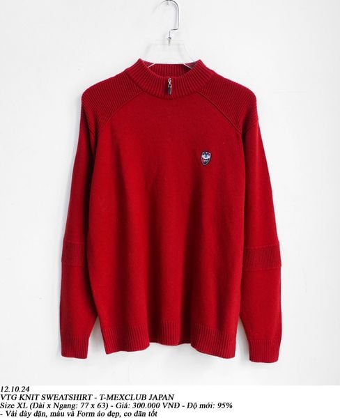  12.10.24 - VTG KNIT SWEATSHIRT - T-MEXCLUB JAPAN 