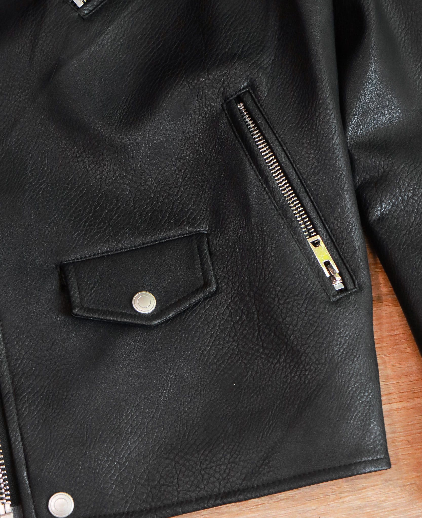  [PASS ĐỒ] - LEATHER BIKER JACKET - DRESS VOLUME 