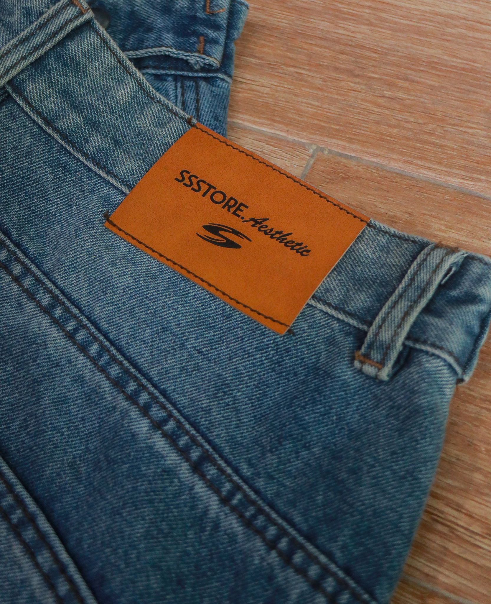  [PASS ĐỒ] - BAGGY DENIM PANTS - SSSTORE AESTHETIC 