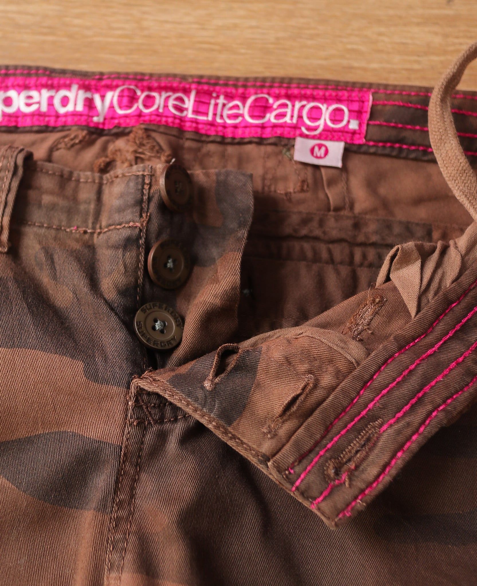  08.17.24 - VTG MILITARY CARGO PANTS - THE SUPERDRY 