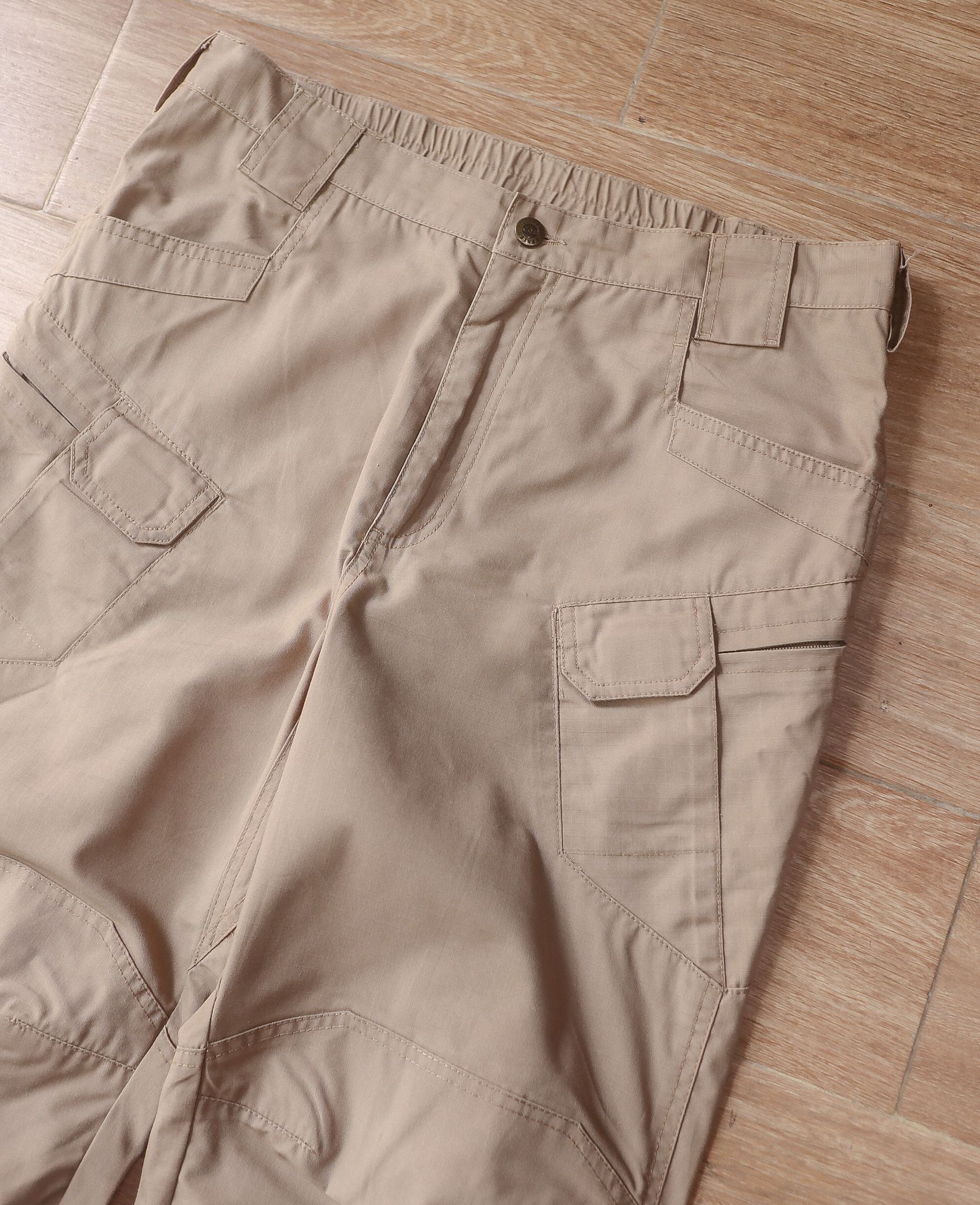  08.17.24 - VTG RIPSTOP TACTICAL CARGO PANTS - C.Q.B 