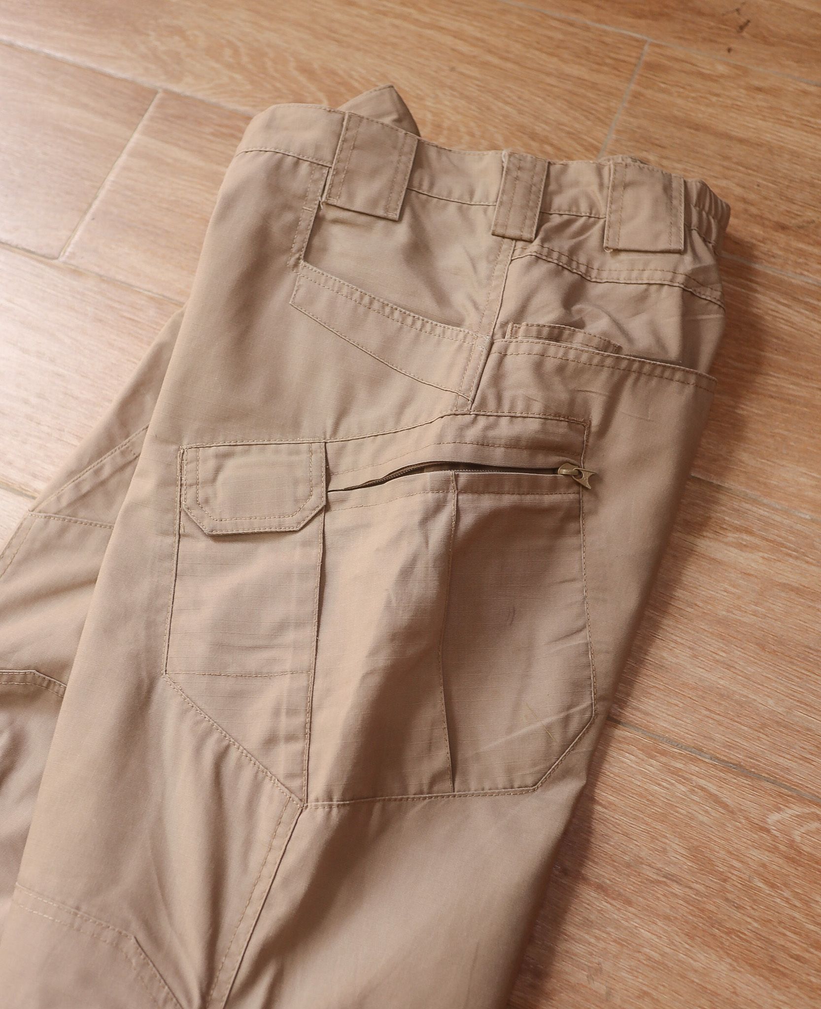  08.17.24 - VTG RIPSTOP TACTICAL CARGO PANTS - C.Q.B 