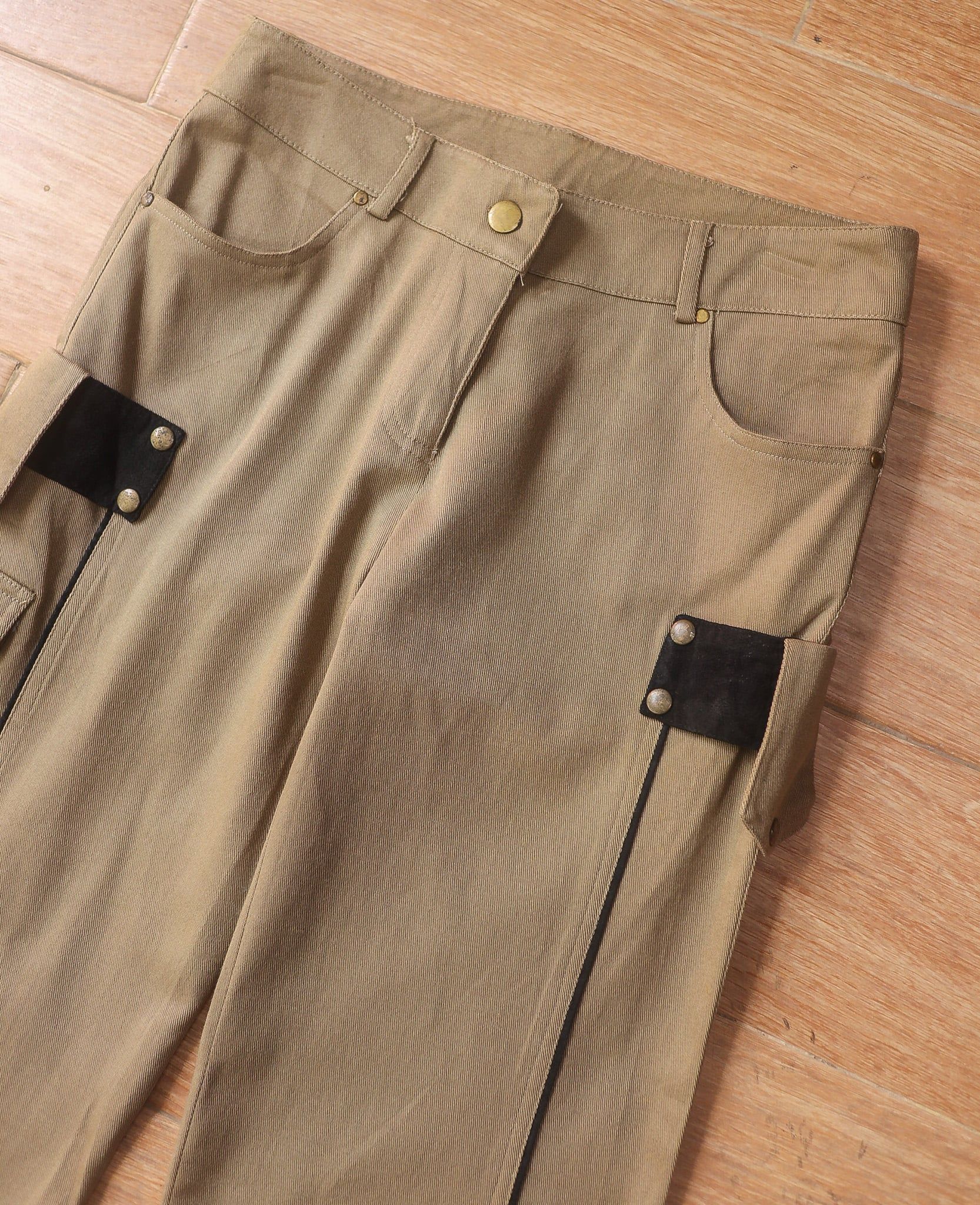  08.17.24 - VTG CARGO PANTS - CRYSTAL 