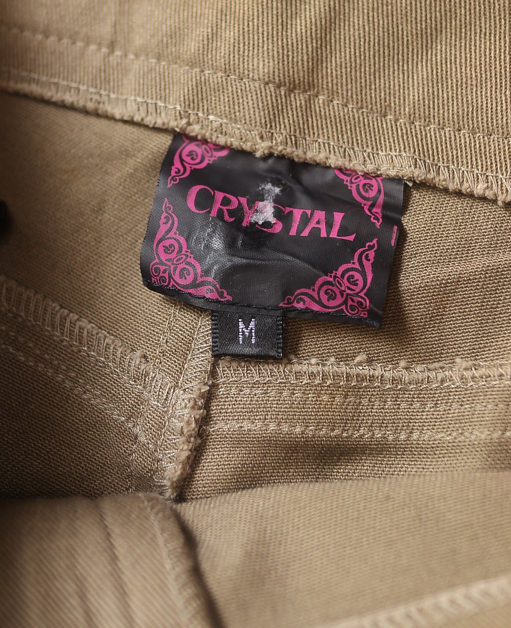  08.17.24 - VTG CARGO PANTS - CRYSTAL 
