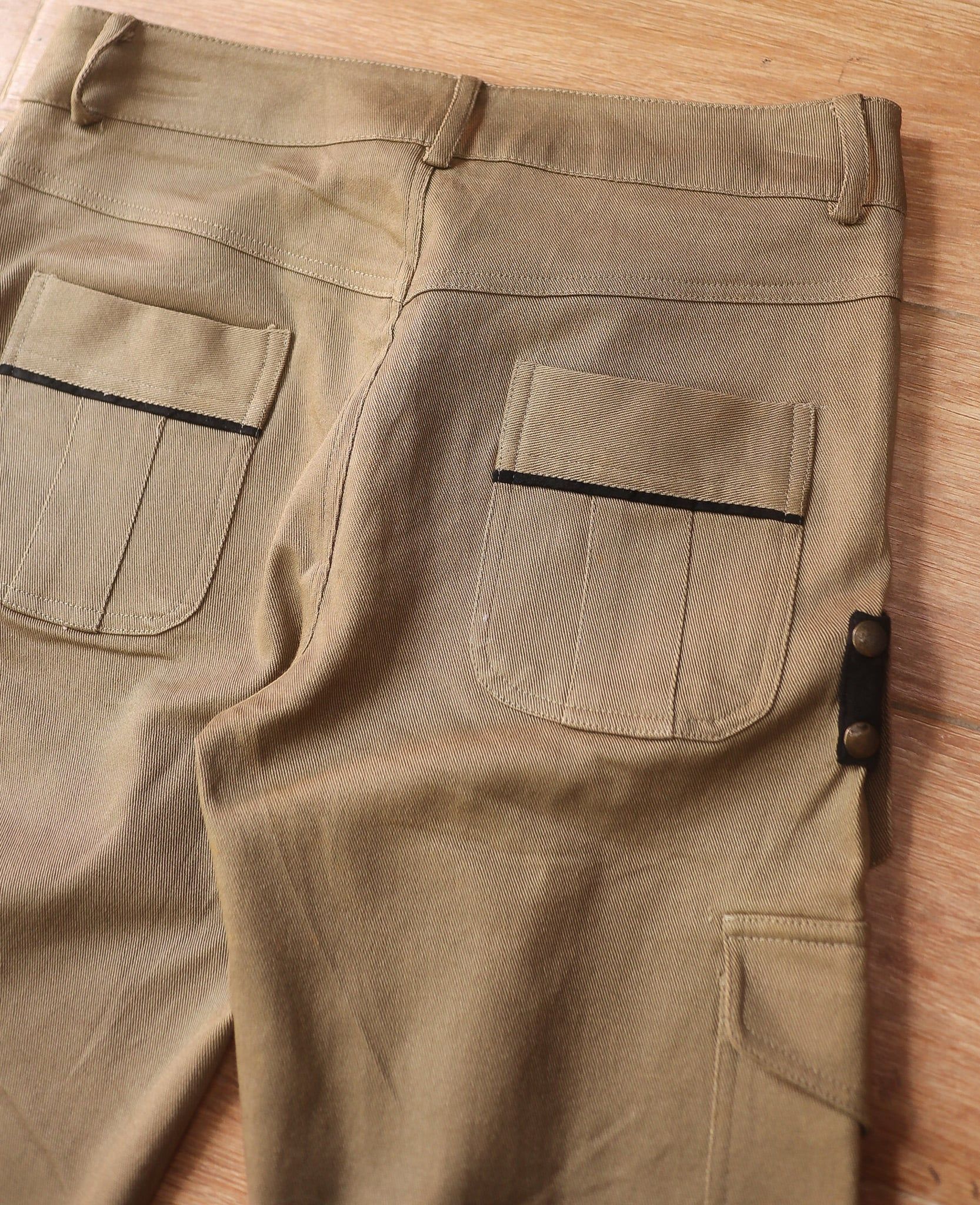  08.17.24 - VTG CARGO PANTS - CRYSTAL 