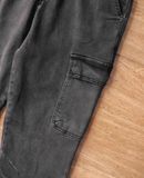  08.17.24 - VTG DENIM JOGGER CARGO PANTS - ZARA MAN 