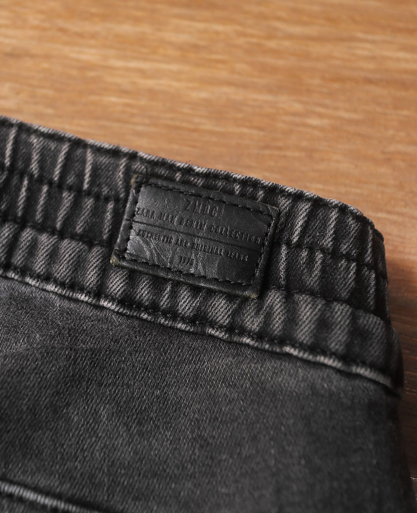  08.17.24 - VTG DENIM JOGGER CARGO PANTS - ZARA MAN 