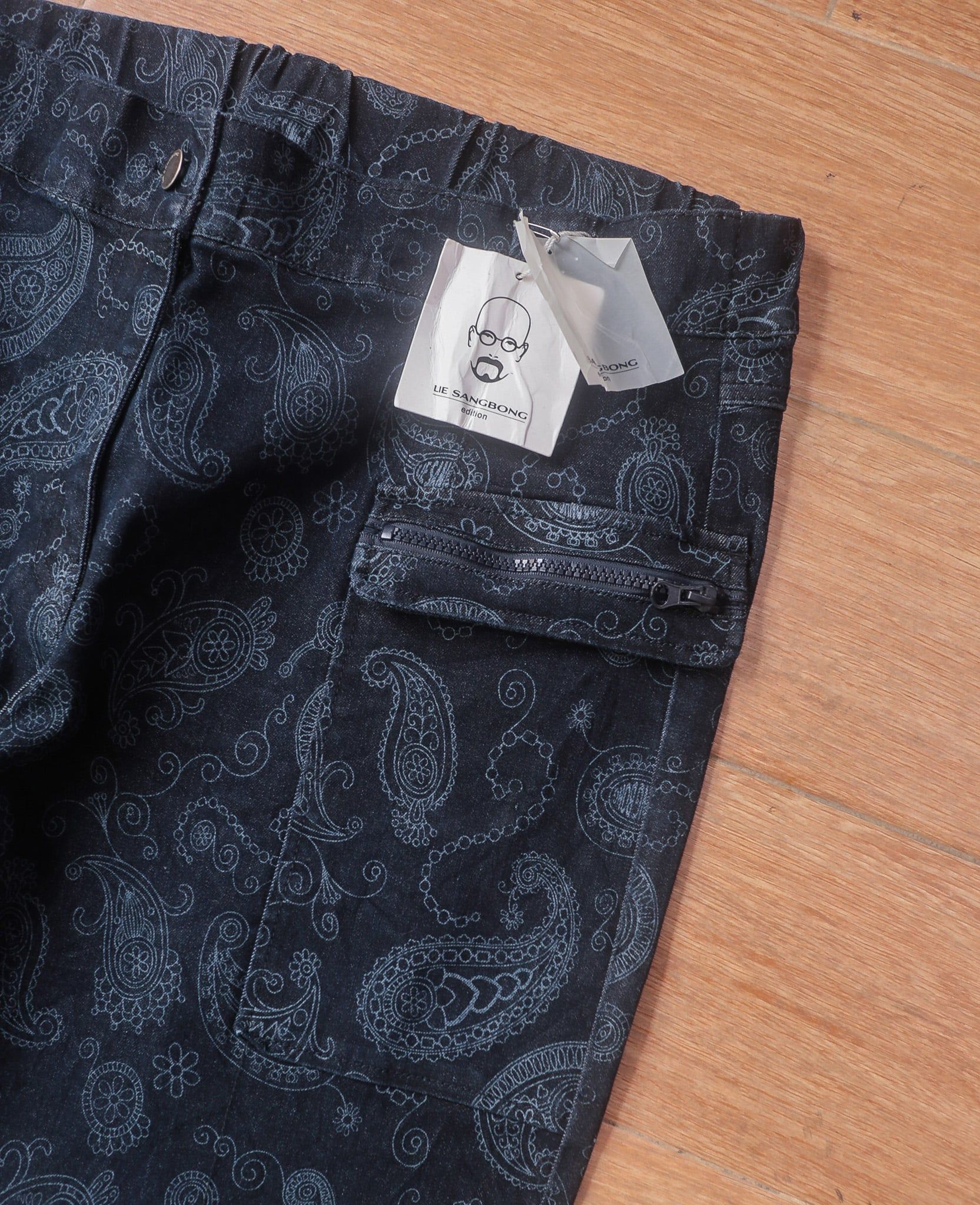  08.17.24 - VTG AOP DENIM PANTS - LIE SANGBONG 