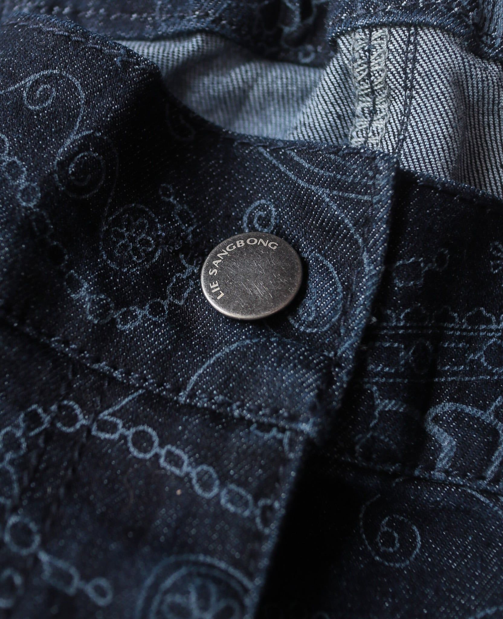  08.17.24 - VTG AOP DENIM PANTS - LIE SANGBONG 