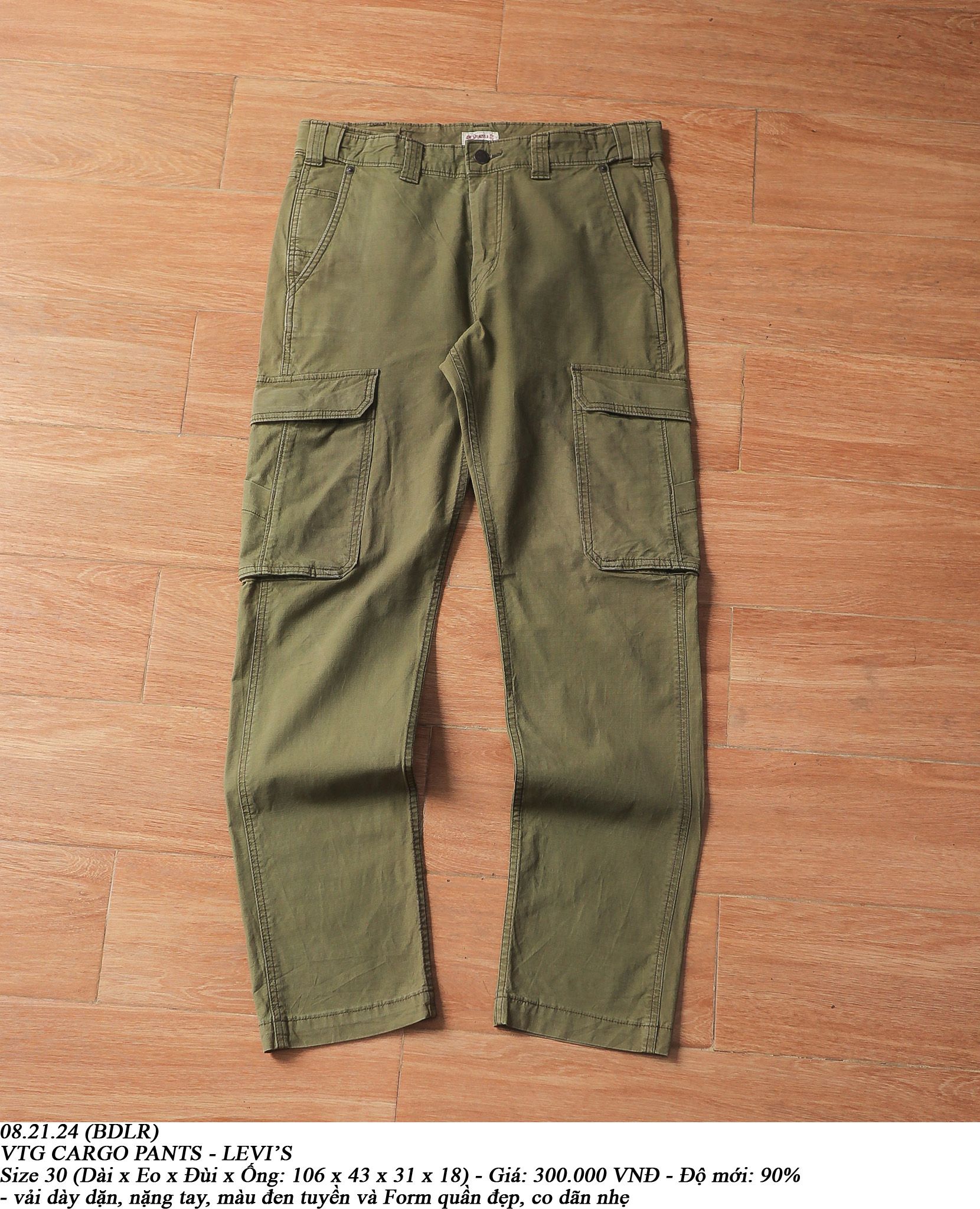  08.21.24 - VTG CARGO PANTS - LEVI'S 