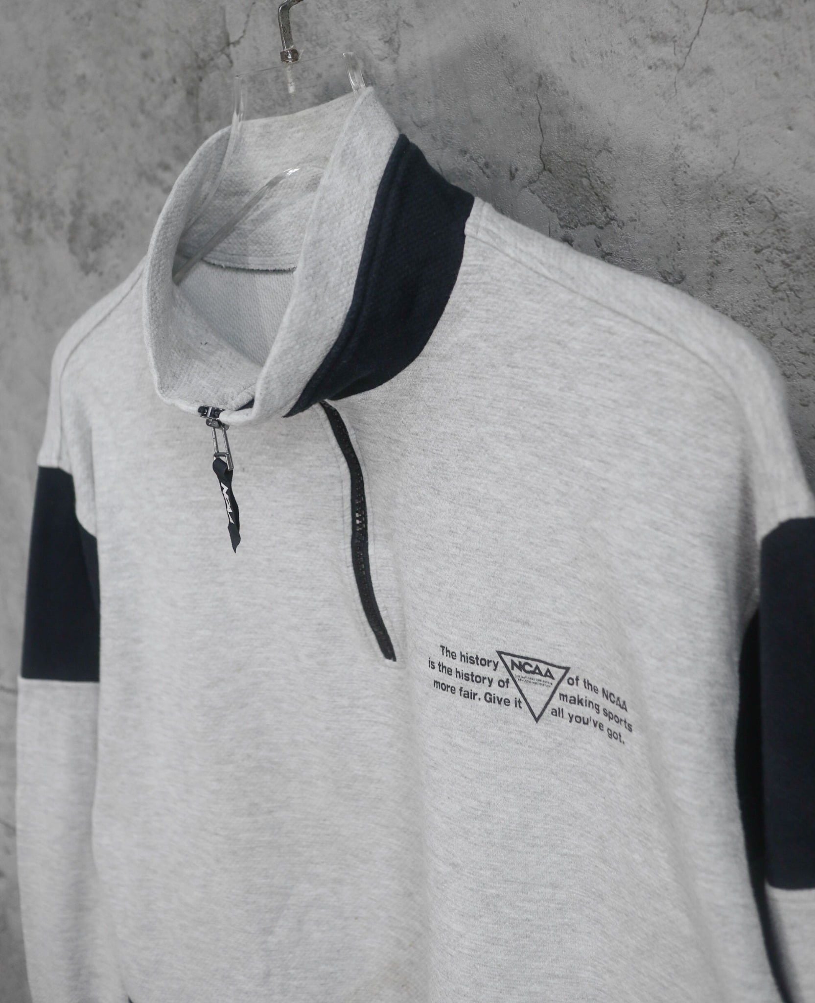  03.14.24 - VTG ZIP NECK SWEATSHIRT - NCAA 