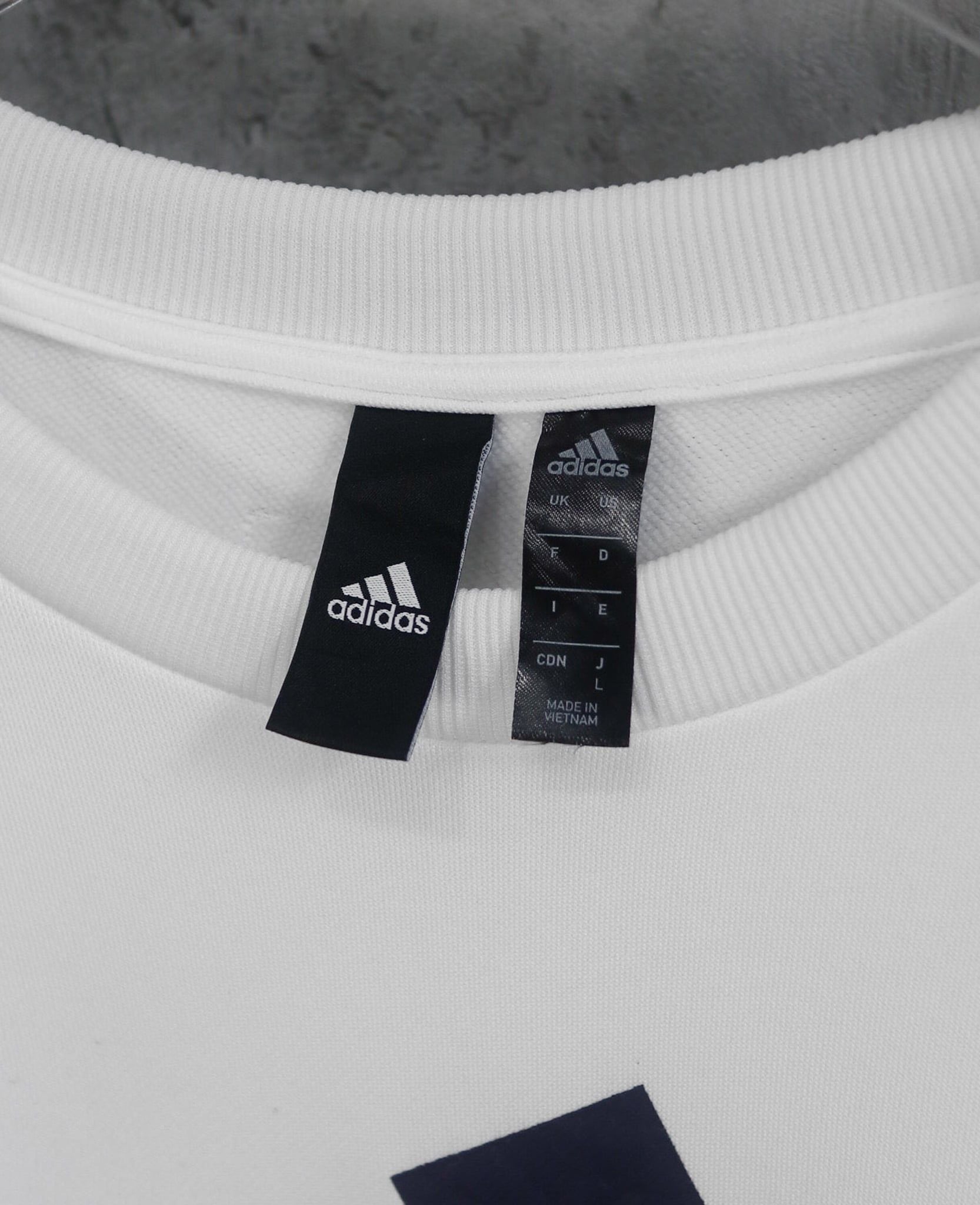  03.14.24 - VTG JERSEY SWEATSHIRT - ADIDAS 