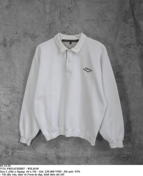  03.14.24 - VTG SWEATSHIRT - WILSON 