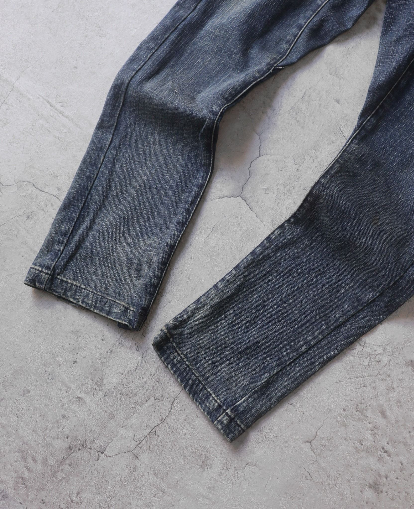  01.22.24 - VTG DROP CROTCH DENIM PANTS - KAI-AAKMANN 