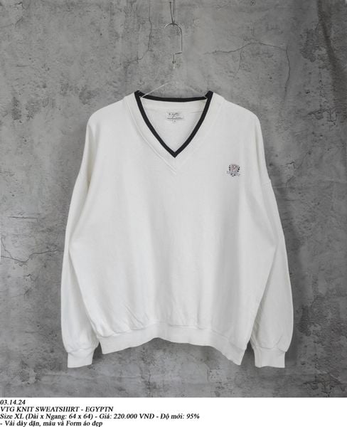  03.14.24 - VTG KNIT SWEATSHIRT - EGYPTN 