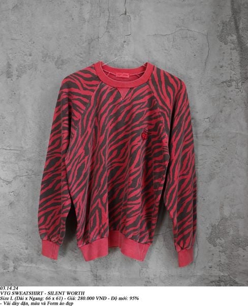  03.14.24 - VTG SWEATSHIRT - SILENT WORTH 