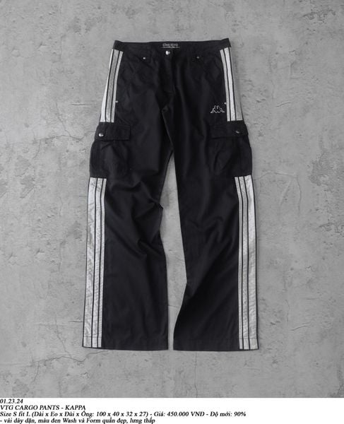  01.23.24 - VTG CARGO PANTS - KAPPA 