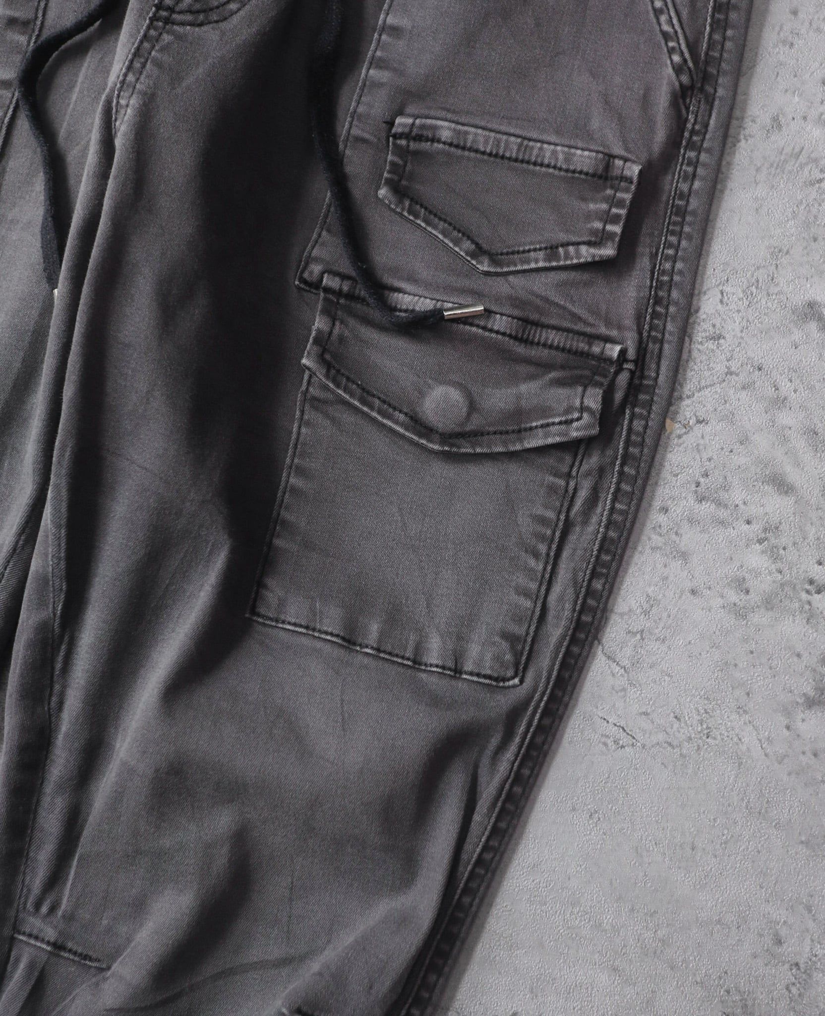  01.23.24 - VTG DENIM CARGO PANTS - DMOK 